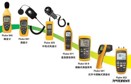 福禄克环境专家系列F945，F741，F925，F971，F50 II，F561和F922