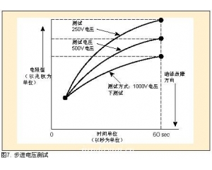  兆欧表的步进电压测试